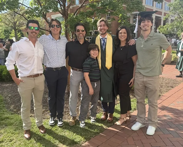 Functional Nutrition Southern Pines NC Thomas McKay Jr. Family Photo Dr. Thomas McKay Jr. and his family at his son's graduation